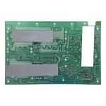 Vista trasera de la placa Y-SUS LG EBR66607501 con pistas y disipadores