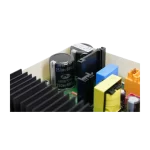 Tarjeta Main LG condensador Samwha primer plano Detalle de condensador Samwha 680 µF 250 V en placa LG