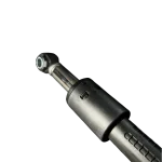 DC66-00470A – Detalle cuerpo y vástago Detalle del cuerpo y vástago del amortiguador Samsung DC66-00470A, perspectiva cercana.