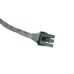 Detalle de conector principal del arnés LG EAD63954710 con funda trenzada