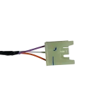 Conector blanco del arnés LG EAD63954710 con cables morado, naranja y blanco