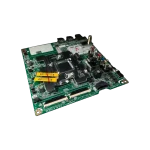 Main board LG EBU65656001 con ranuras de panel y AV multicolor, vista diagonal