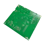 Reverso de la placa LG EBU65692801 con pistas y puntos de soldadura visibles