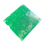 pcb posterior main board lg ebu65711001 vista diagonal con pistas y pads