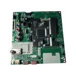 LG EBU65711101 BPR Total Assembly — Vista Superior Placa principal LG EBU65711101 vista superior completa con puertos AV, RJ45, HDMI y USB