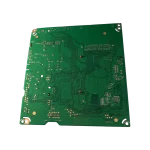 Main Board LG EBU66103911 — Reverso del PCB Reverso del PCB LG EBU66103911 con pistas y puntos de soldadura