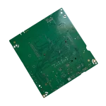 Main Board LG EBU66117601 – Reverso diagonal pcb posterior main board lg ebu66117601 vista diagonal con ruteo y puntos de soldadura