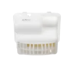 Cubierta con motor damper Samsung DA97-07189E para cajón pantry, vista frontal con rejilla