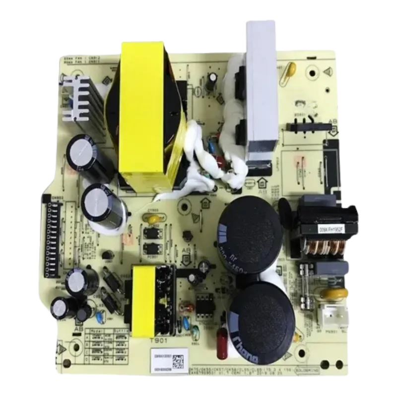 Fuente de alimentación EBR86133901 para LG CK57, vista superior con transformadores y capacitores