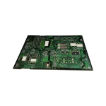 BN44-00808E | Cara posterior y pistas de la PCB Reverso de la placa BN44-00808E Samsung, cara de soldaduras y pistas en PCB verde