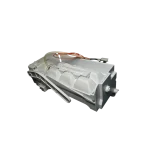 Ensamblaje de fábrica de hielo LG AEQ32178403 vista en perspectiva con molde de cubos