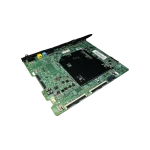 Main Board Samsung BN94-10790K – perspectiva derecha con blindaje central y conectores AV