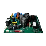 Placa Base DB93-10938A Samsung – Repuesto de alta calidad para aire acondicionado. Main Board DB93-10938A para Aire Acondicionado Samsung, vista del lado con componentes de alta calidad.