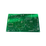 Reverso de la PCB LG EBR80757417 con pistas y soldaduras