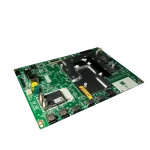 Main Board LG EBU63755401 perspectiva derecha con módulo RF, RJ45 y fila de puertos HDMI/USB