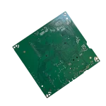 Reverso PCB main board LG EBU66103910 70UN7310PDC/70UN7100PDA en perspectiva con pistas y pads