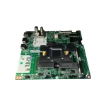 Main Board LG EBU67015707 perspectiva frontal con blindaje y ranuras FFC/LVDS