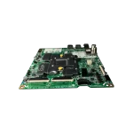 Main Board LG EBU67015707 detalle inferior con conectores LVDS/FFC y componentes SMD