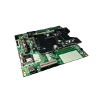 Main board EBU64808504 LG – vista superior (BPR Total Assembly) Main board LG EBU64808504, vista superior completa con escudo metálico central