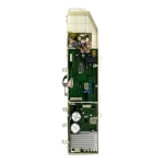 DC92-01434N – placa principal con conectores y secciones de potencia PCB DC92-01434N Samsung en orientación vertical con conectores