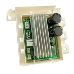 PCB inverter Samsung DC92-01531B vista superior en ángulo con disipador alto