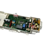 Main Board DC92-01753G – Vista interna con componentes electrónicos Main Board DC92-01753G para lavadora Samsung, vista de la parte interna con componentes electrónicos