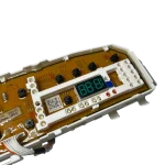 Main Board DC92-01753G – Vista completa con display y circuitos Main Board DC92-01753G para lavadora Samsung, vista completa de la placa con display