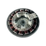 DC93-00310B – Vista superior del conjunto BLDC DD Motor BLDC DD Samsung DC93-00310B ensamblado; estator con bobinas y núcleo central, vista superior.