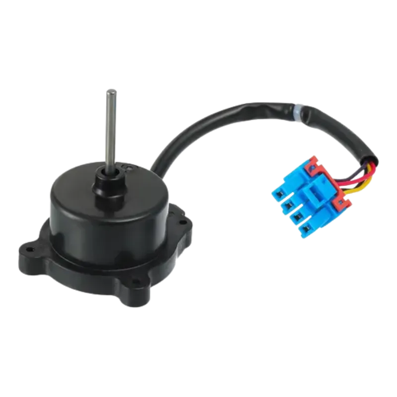 Motor DC LG EAU64843805 / EAU65058502 con conector 4 pines Motor DC EAU64843805 EAU65058502 para refrigerador LG con conector azul de 4 pines y eje metálico