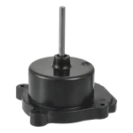 Motor DC EAU65058502 LG – detalle del eje Motor DC LG EAU65058502 cuerpo negro con eje vertical para refrigerador