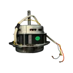 Motor DC81-00715A vista posterior con etiqueta RoHS y arnés multicolor