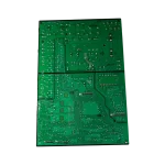 Reverso de la PCB DA92-01692U con pistas y puntos de soldadura