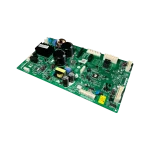 LG EBR81182789 – Perspectiva derecha Placa electrónica LG EBR81182789 para refrigerador, perspectiva derecha con bobina y relés