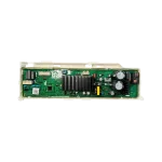 DC92-02388K – Vista superior centrada PCB DC92-02388K para lavadora Samsung, vista superior centrada; carcasa blanca y zonas de control/potencia diferenciadas.
