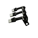 Thermistor LG 6322FR2046C NTC, vista superior de tres unidades alineadas