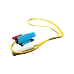 DA32-00011C – Perspectiva del conjunto NTC Sensor de temperatura Samsung DA32-00011C en perspectiva; cápsula NTC y conector azul.