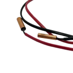 Detalle cápsulas de cobre del sensor DB32-00239A con cables rojo y negro