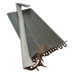 Serpentina de aluminio LG ADL73401418 ADL73401416 vista lateral completa