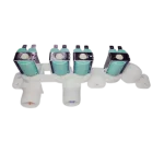 Ensamble de válvula 4 vías Samsung DC97-15459M con solenoides