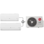 Aire Acondicionado LG 18-9-9 TwinCool 2IN1S18C3 Inverter 18000 BTU 220V