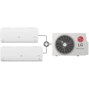 Aire Acondicionado LG 18-9-9 TwinCool 2IN1S18C3 Inverter 18000 BTU 220V