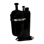 Compresor KSN98D22UFZ para aire acondicionado, vista superior con detalles de conexiones