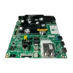 EBR84112103 – panel de puertos y conectividad Main Board LG EBR84112103 – panel de conexiones frontal (HDMI, USB, AV, RJ45, RF)