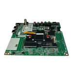 Main Board LG EBU66103920 – vista frontal baja con blindaje y zona de puertos