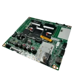 Main Board LG EBU66103920 – perspectiva 3/4 mostrando blindajes y puertos