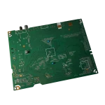 EBU67402505 – vista posterior Reverso de la Main Board LG EBU67402505 – cara posterior de la PCB