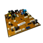 Main Board DA92-00756F Samsung – Tarjeta electrónica frontal para refrigerador Main Board DA92-00756F Samsung para refrigerador, tarjeta electrónica de control vista frontal inclinada