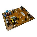 Main Board DA92-00756F Samsung – Tarjeta de control en perspectiva Main Board DA92-00756F Samsung para refrigerador, tarjeta electrónica en perspectiva