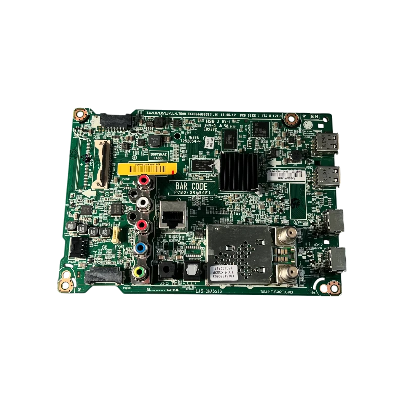 Vista superior completa de la EBU63469404 para 43LF590T-DB.