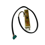 PCB Display 6871A20096R para aire acondicionado LG con cableado multicolor y módulo indicador original